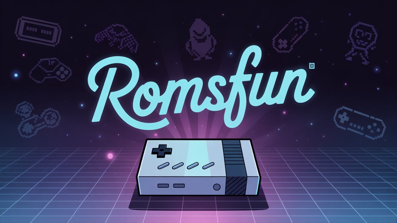 RomsFun Classic Gaming Dashboard